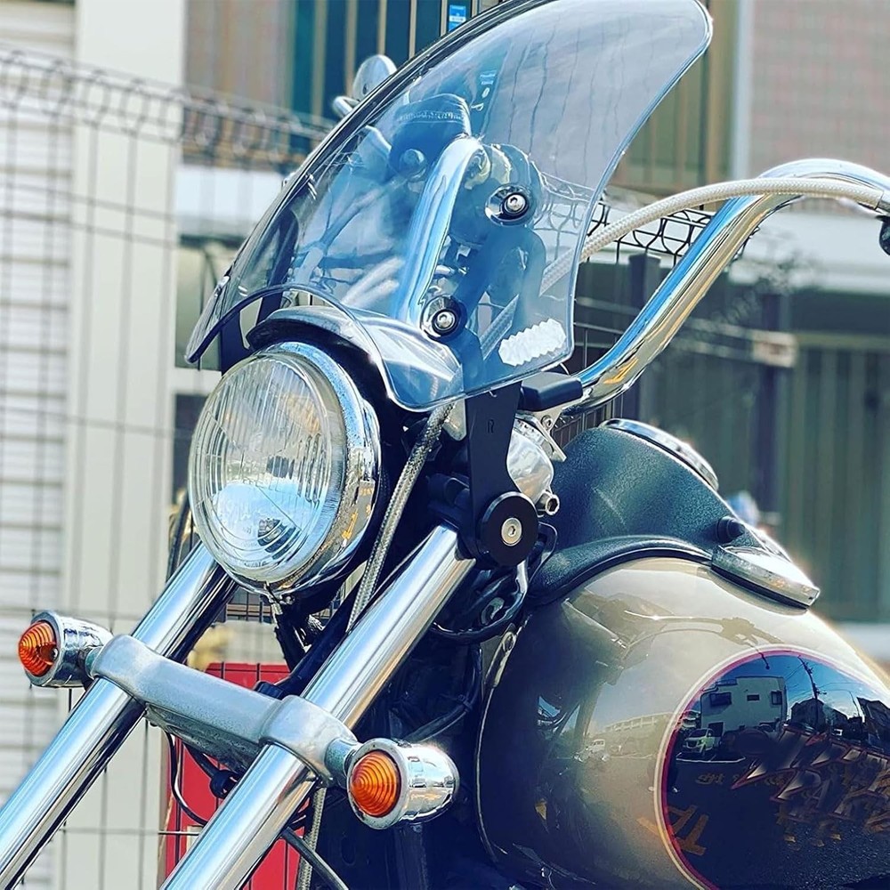 Motorcycle WindScreen for Universal Har-ley FXST Softail/FXSTB Night Train FXDC