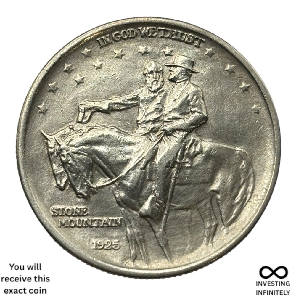 1925 Stone Mountain Half Dollar X-860