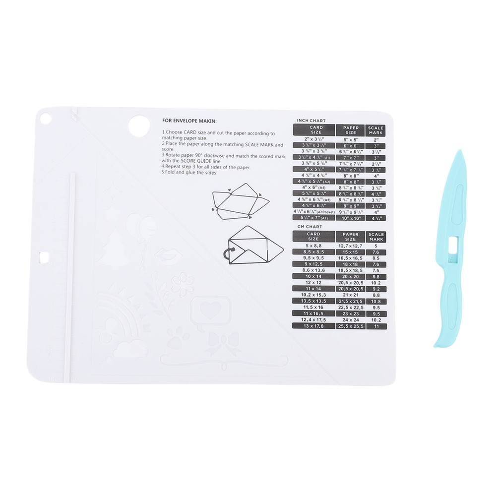 Multi Purpose Scoring Board For Paper Crafts Easy To Use