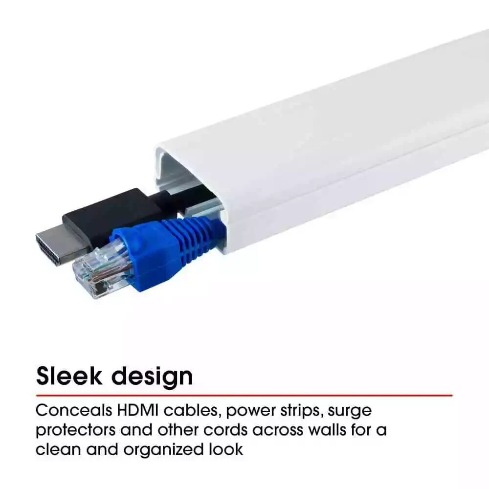 3 ft. Cable Cover with Adhesive Backing (2-Pack) 33636