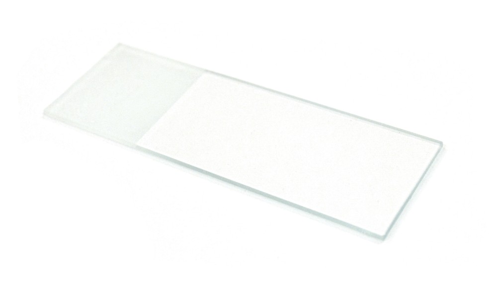 Eisco Labs Glass Microscope Slides, 72 Pack - Precleaned - Frosted End