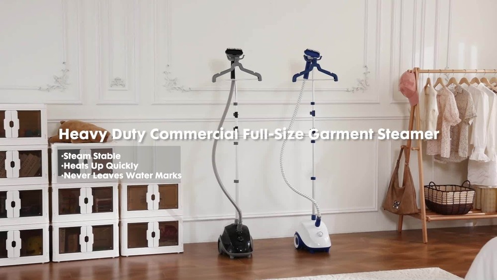 Handheld Steamer Fast Heating Professional for clothes Removable vertical iron