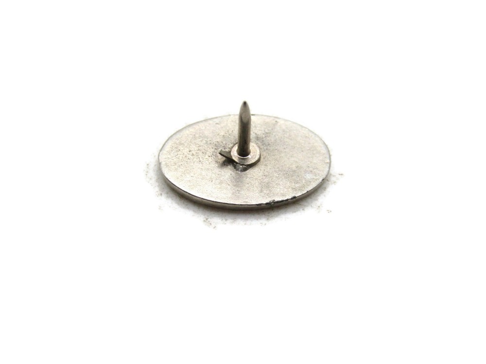 FNA Lettered Oval Pin Silver Tone