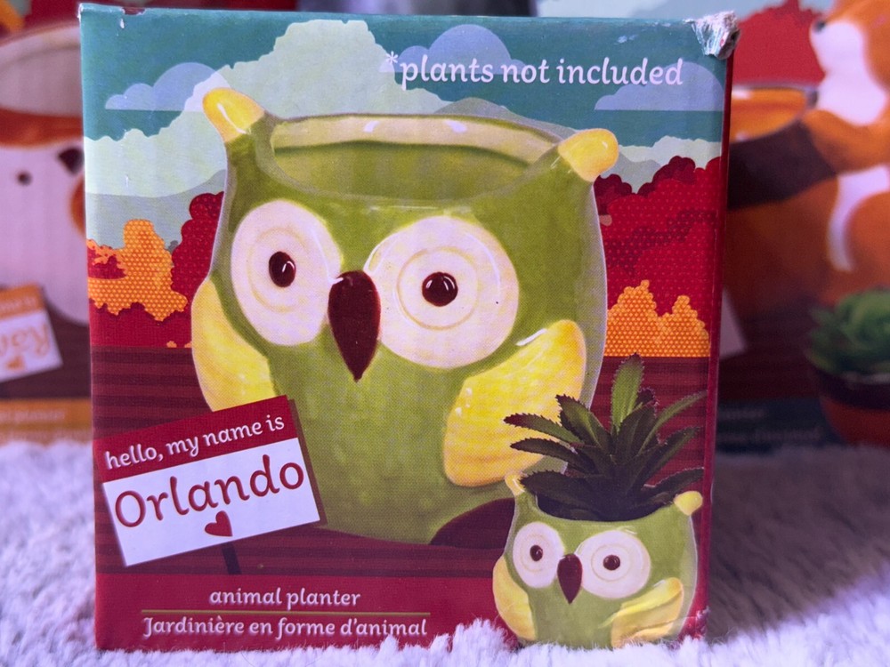 Orlando Owl Animal Planter