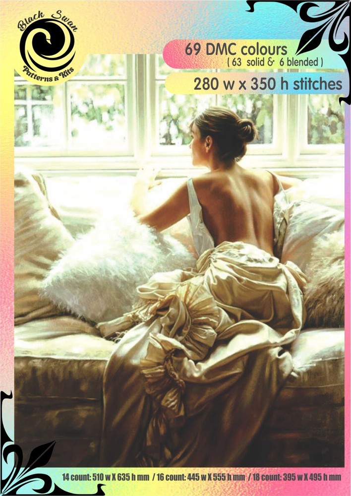 Daydreaming 536- Chart Counted Cross Stitch Pattern craft