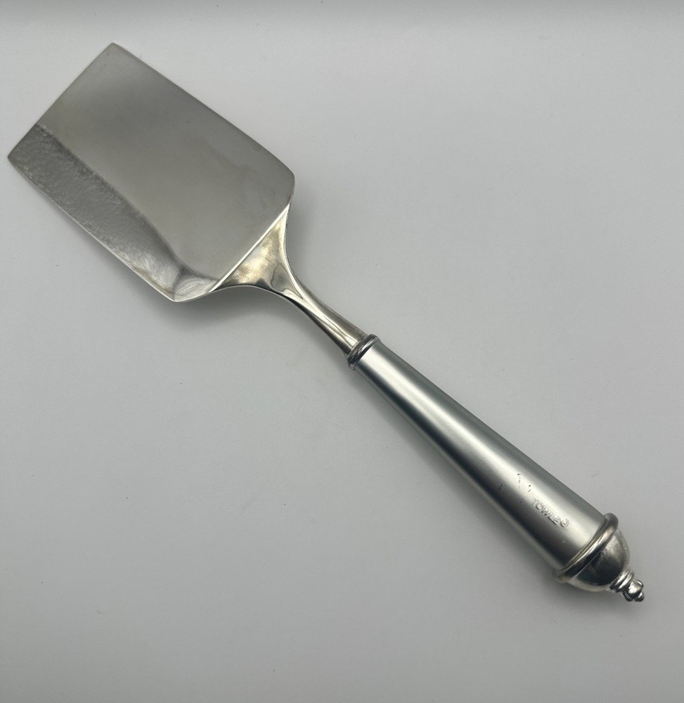 Towle Copenhagen Silverplate Lasagna Server Solid Piece 11" Original Box