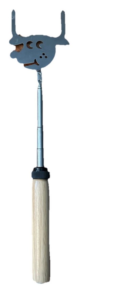Firebuggz Deer Roaster Telescoping Campfire Marshmallow Stick Spinner