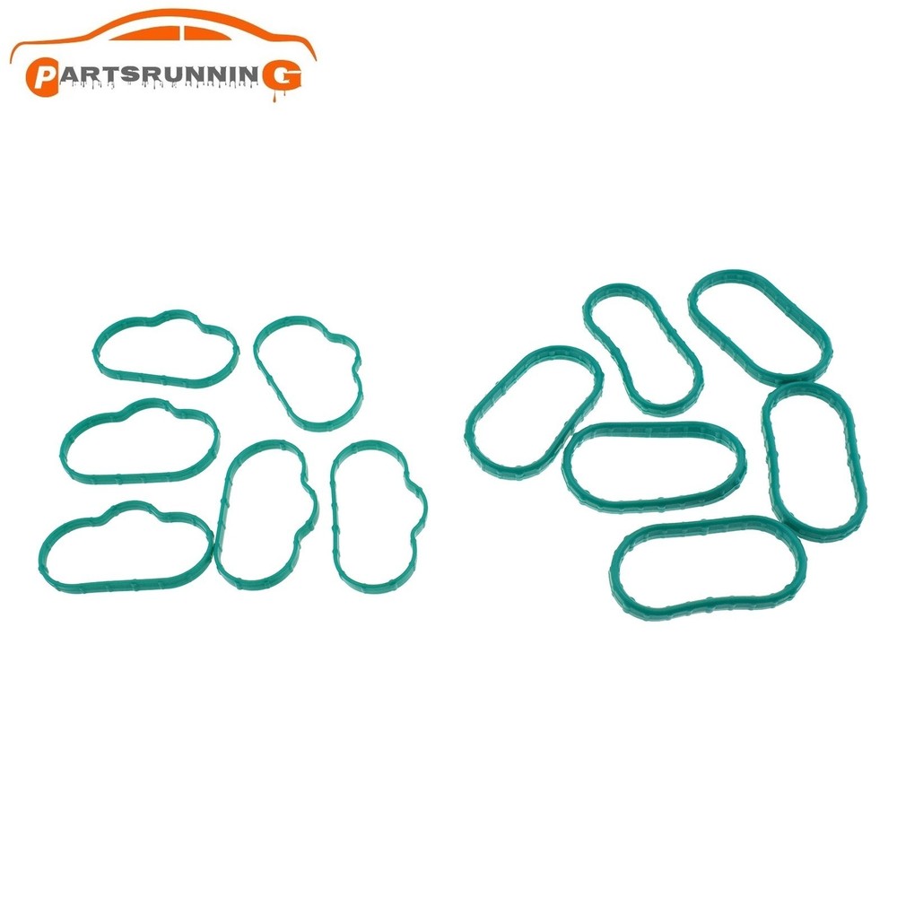 For Jaguar S-Type X-Type 2002-08 Engine Intake Manifold Gasket Set Upper & Lower