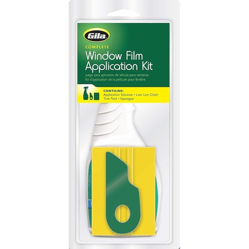 Window Film Installation Kit Spray Solution Trimming Tool Squeegee Cloth New