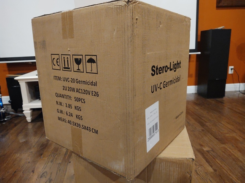 50 Count UVC 20w Germicidal Light Bulbs