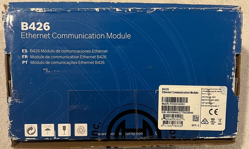 Bosch B426 Ethernet Communication Module