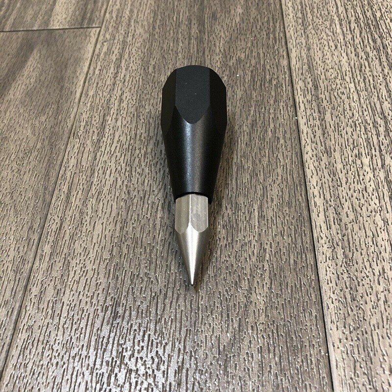 New 2PCS PRISM POLE POINT WITH REPLACEABLE TIP 5/8 INTERNAL THREAD