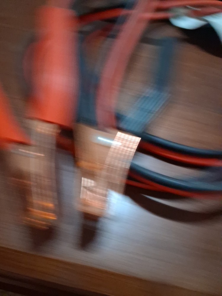 ABS 12 Ft Jumper Cables Alligator Clamps