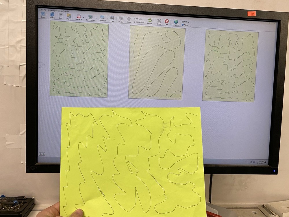 Xerox Duplex Combo Document Scanner - WORKING - NO POWER SUPPLY