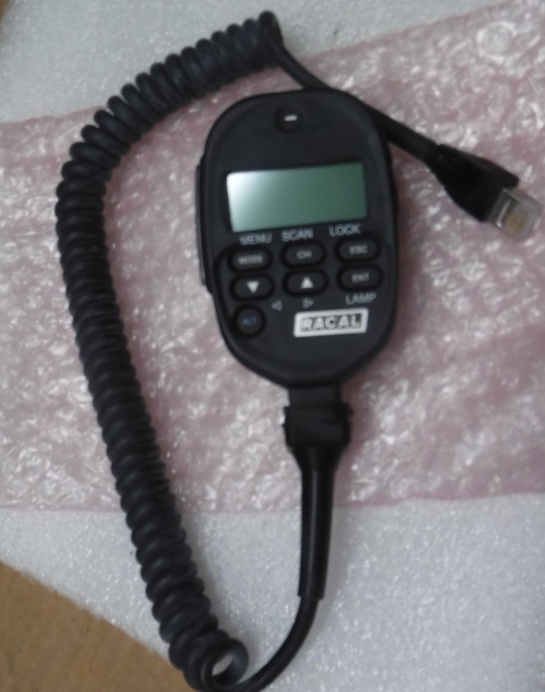 RACAL  REMOTE CONTROL MICROPHONE   UNISSUED COND.   free shipping