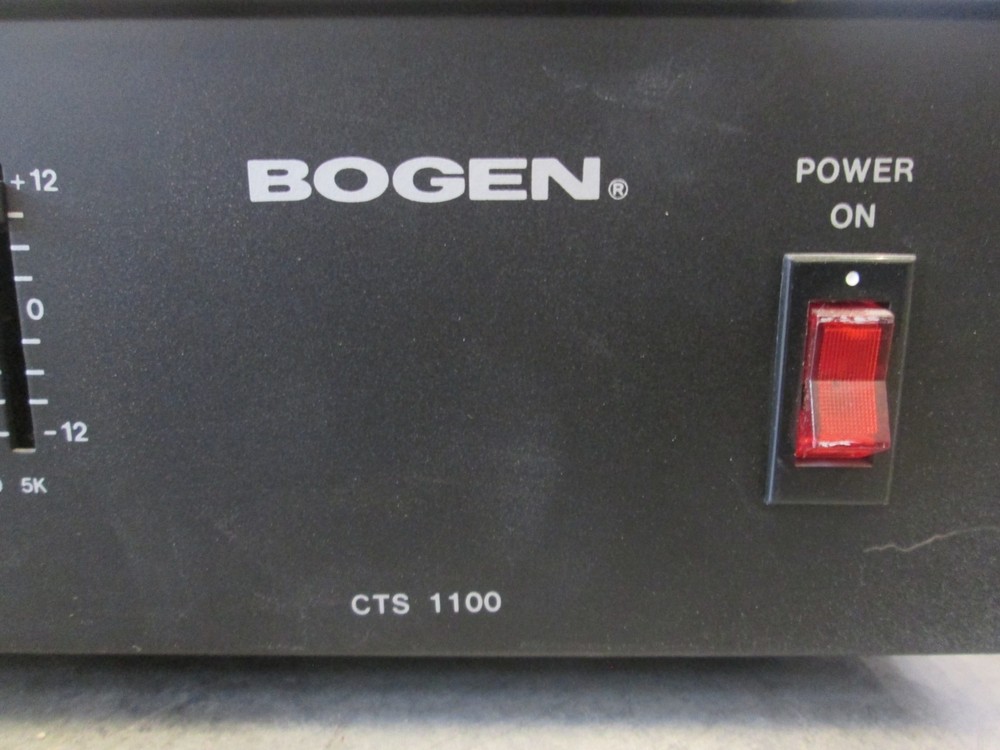 Bogen, Acoustic Equalizer, CTS-1100, Used