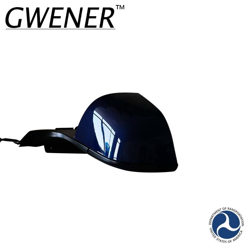 2022-2024 Tesla Model 3 Side Mirror Heated  Blue Left