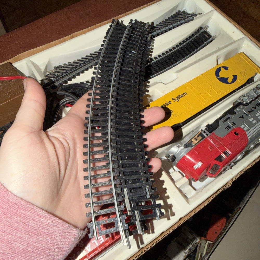 Bachmann Diesel Express vintage train set Not Complete