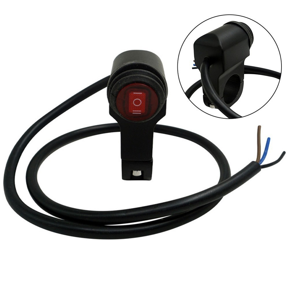 Compact Design Motorcycle Light Control Switch with Waterproof Feature