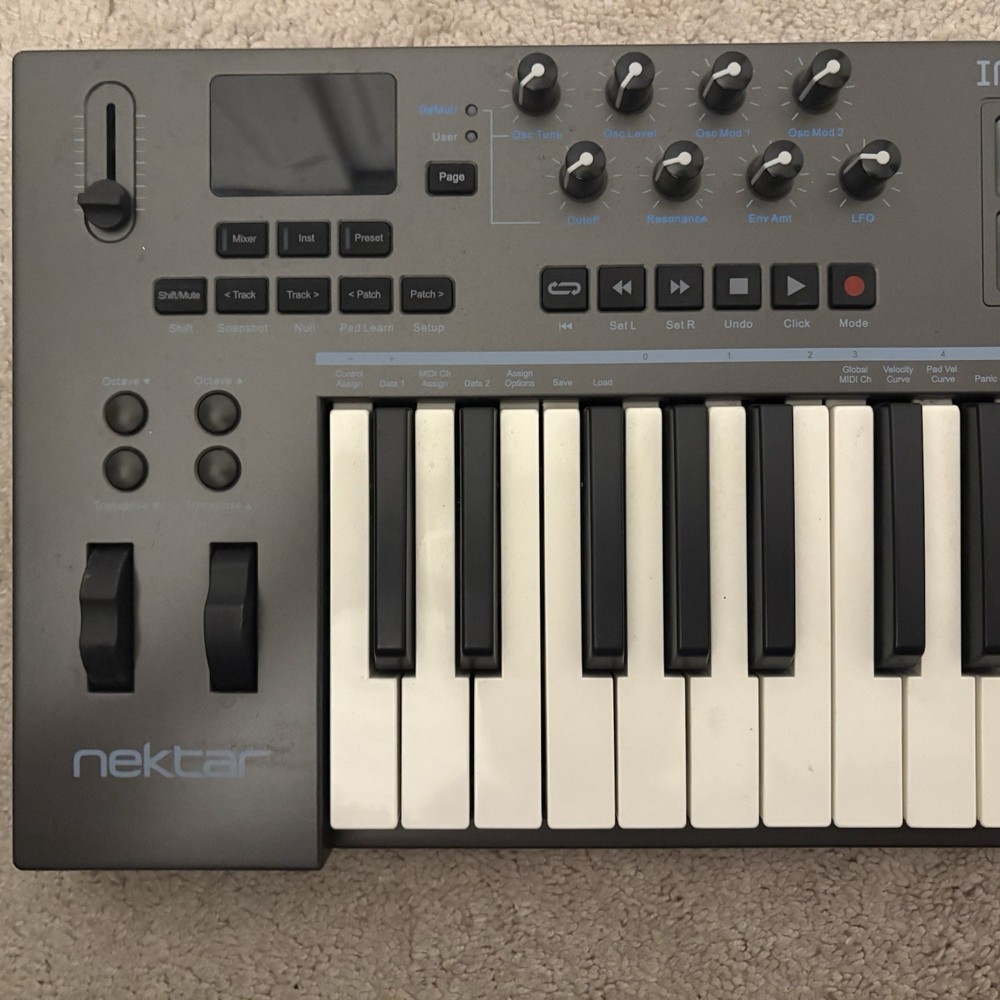 Nektar Impact LX25+ - USB MIDI Controller Keyboard with Nektar DAW Integration