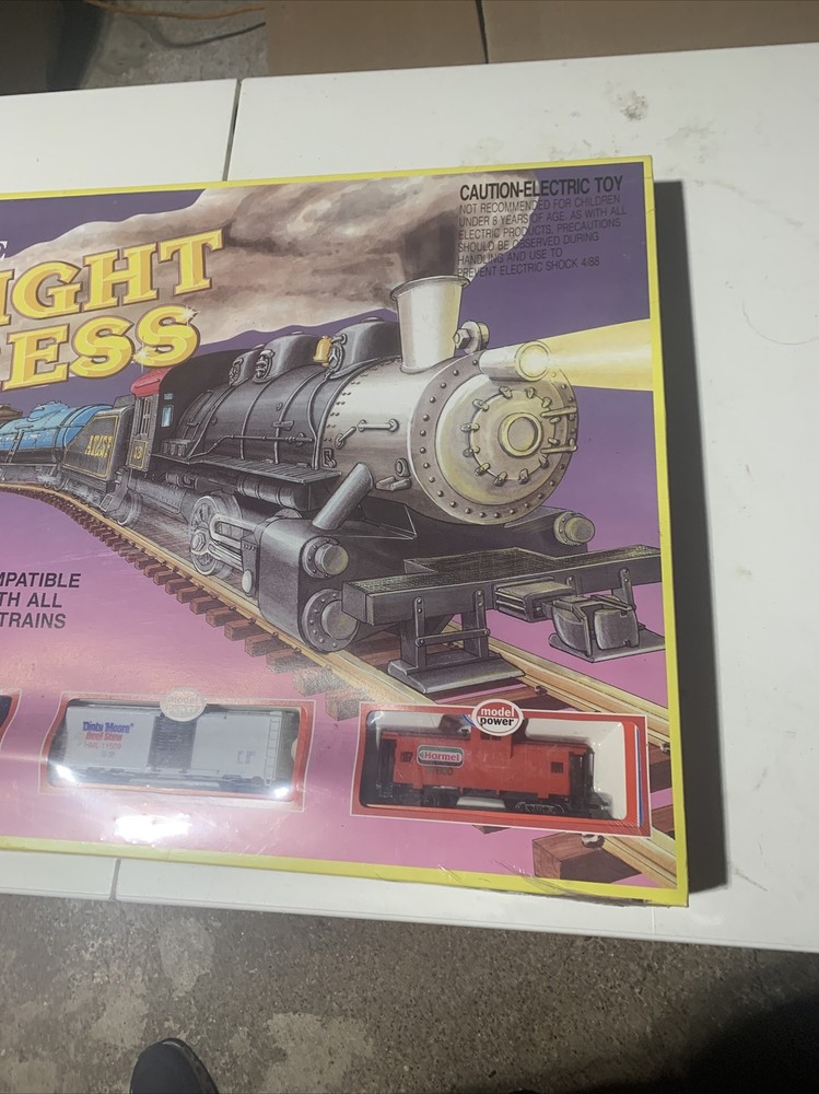 Model Power Midnight Express HO Train Set Model 1065 - NIB Hormel Spam