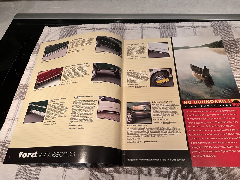 2000 Ford Sport Utility Vehicles Accessories Catalog