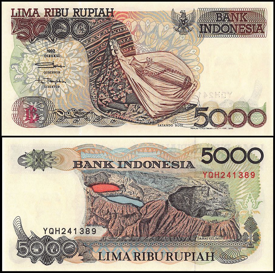 Indonesia 5000 Rupiah, 1999, P-130h, UNC