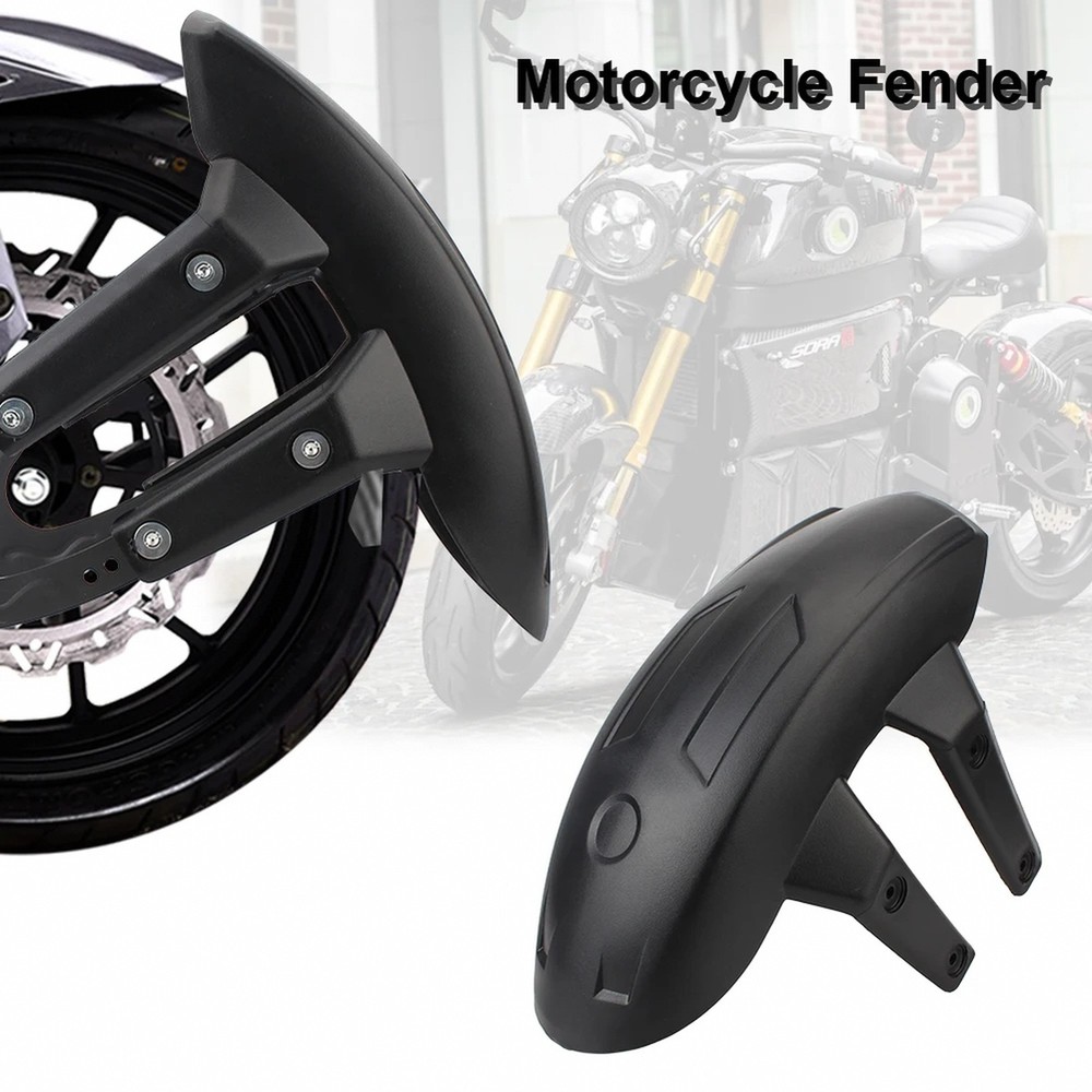 Universal Motorcycle Rear Mudguard with Adjustable Mounting