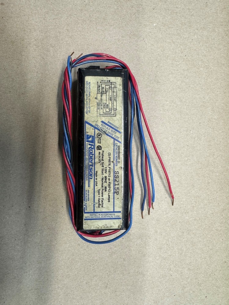SS215P ROBERTSON BALLAST