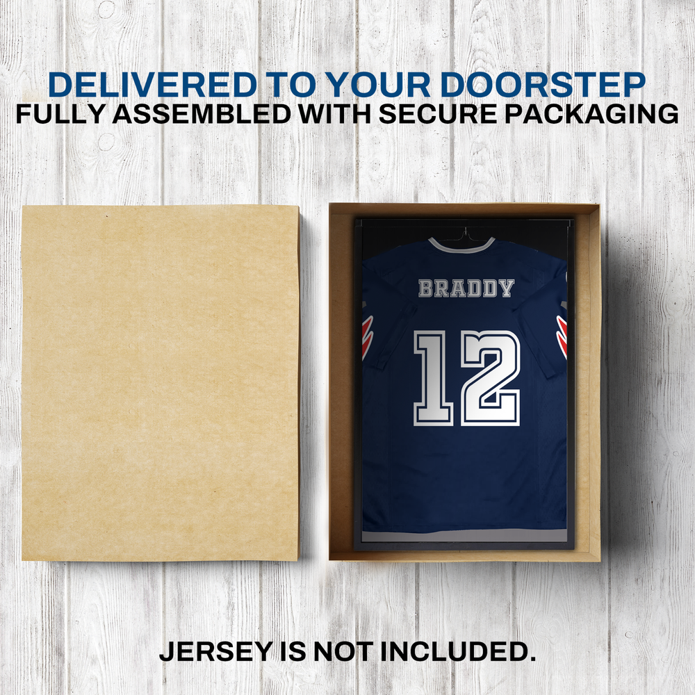 Football Jersey Display case for jerseys or Jersey Frame