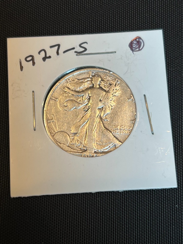 1927 S Walking  Liberty Half Dollar