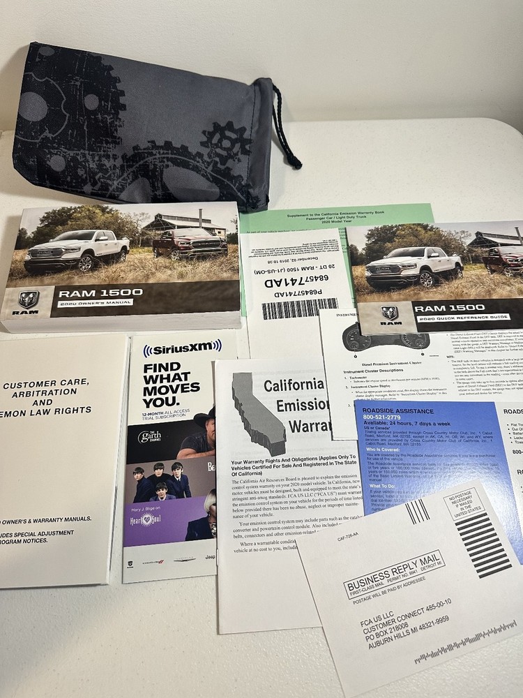 Ram 1500 2020 Owner's Manual 2020