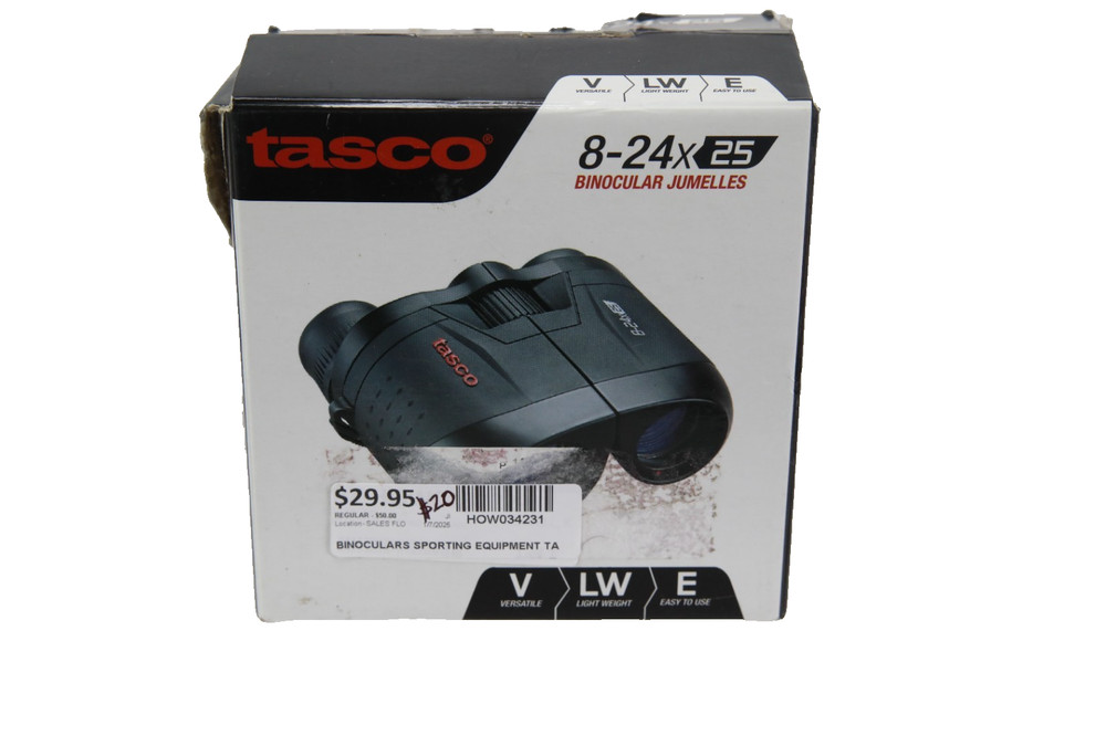 Tasco Essentials 8 to 24x 25 mm Binocular