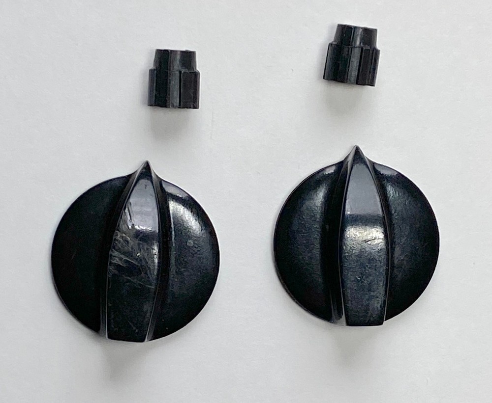 Original EICO Volt Meter Set of Knobs