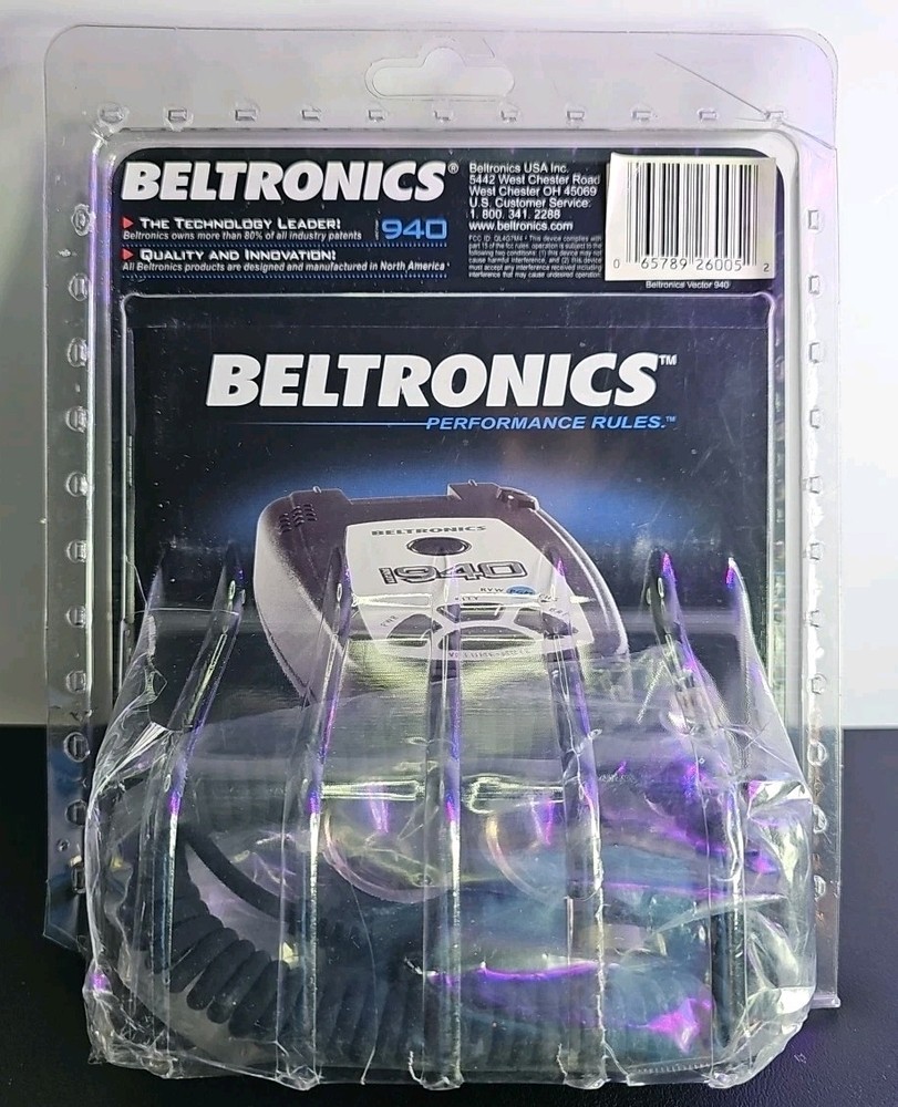 Beltronics Vector 940 Radar Detector BRAND NEW~~~