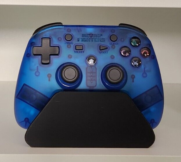 Retro Fighters Defender Next-Gen PS1, PS2, PS3 Controller Stand - 3d printed