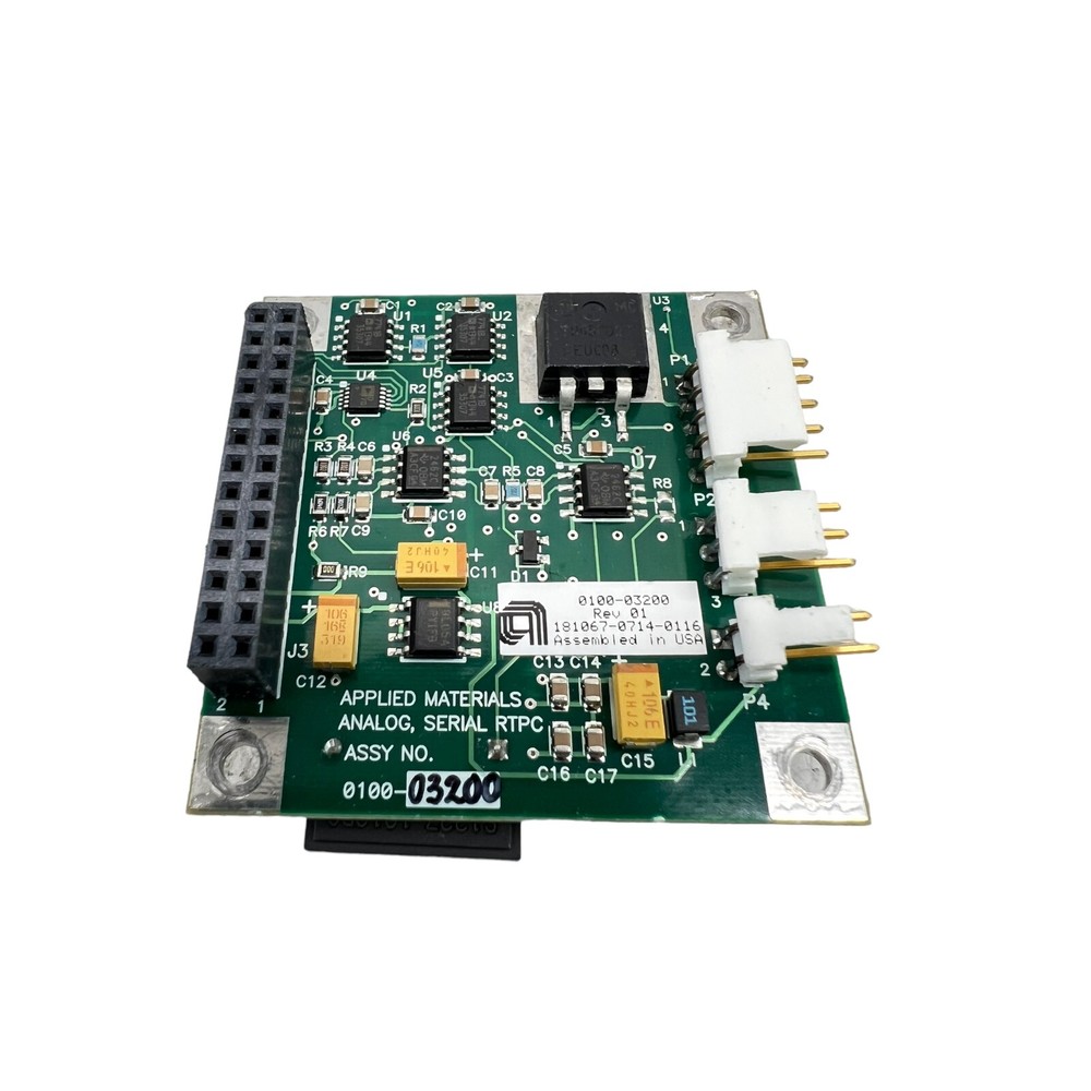 AMAT APPLIED MATERIALS 0100-03200 ANALOG, SERIAL RTPC ASSY NO