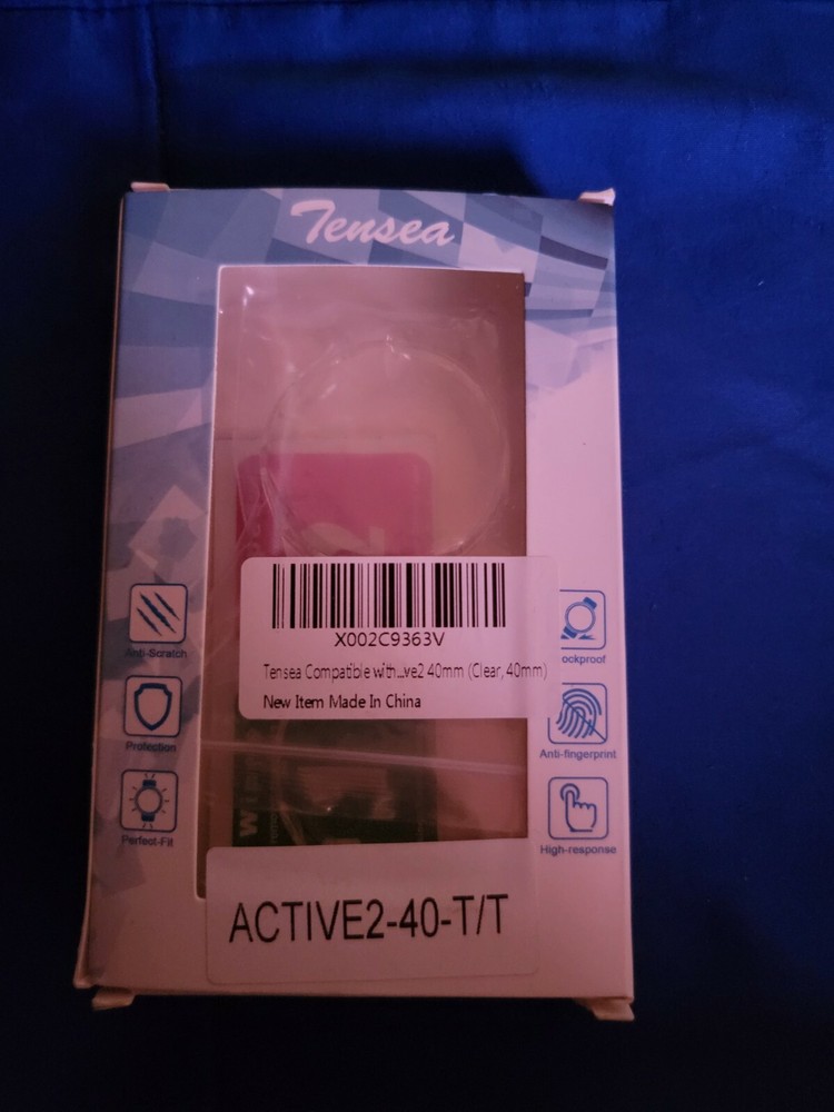 [2Pack] Tensea Compatible with Samsung Galaxy Watch Active 2 Screen Protector...