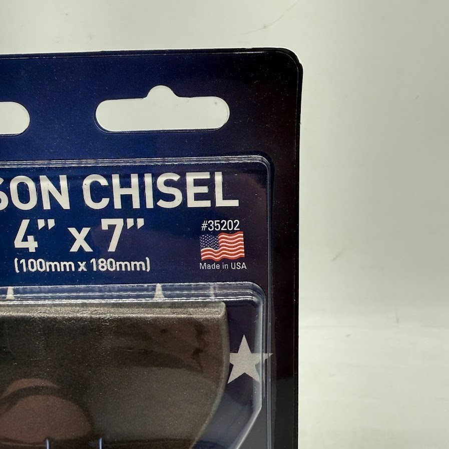 Mayhew 4 in. x 7 in. Brick Set Chisel