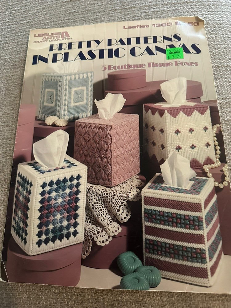 Pretty Patterns In Plastic Canvas Leaflet By Leisure Arts 1300