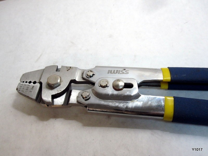 IWISS brand wire rope crimping tool