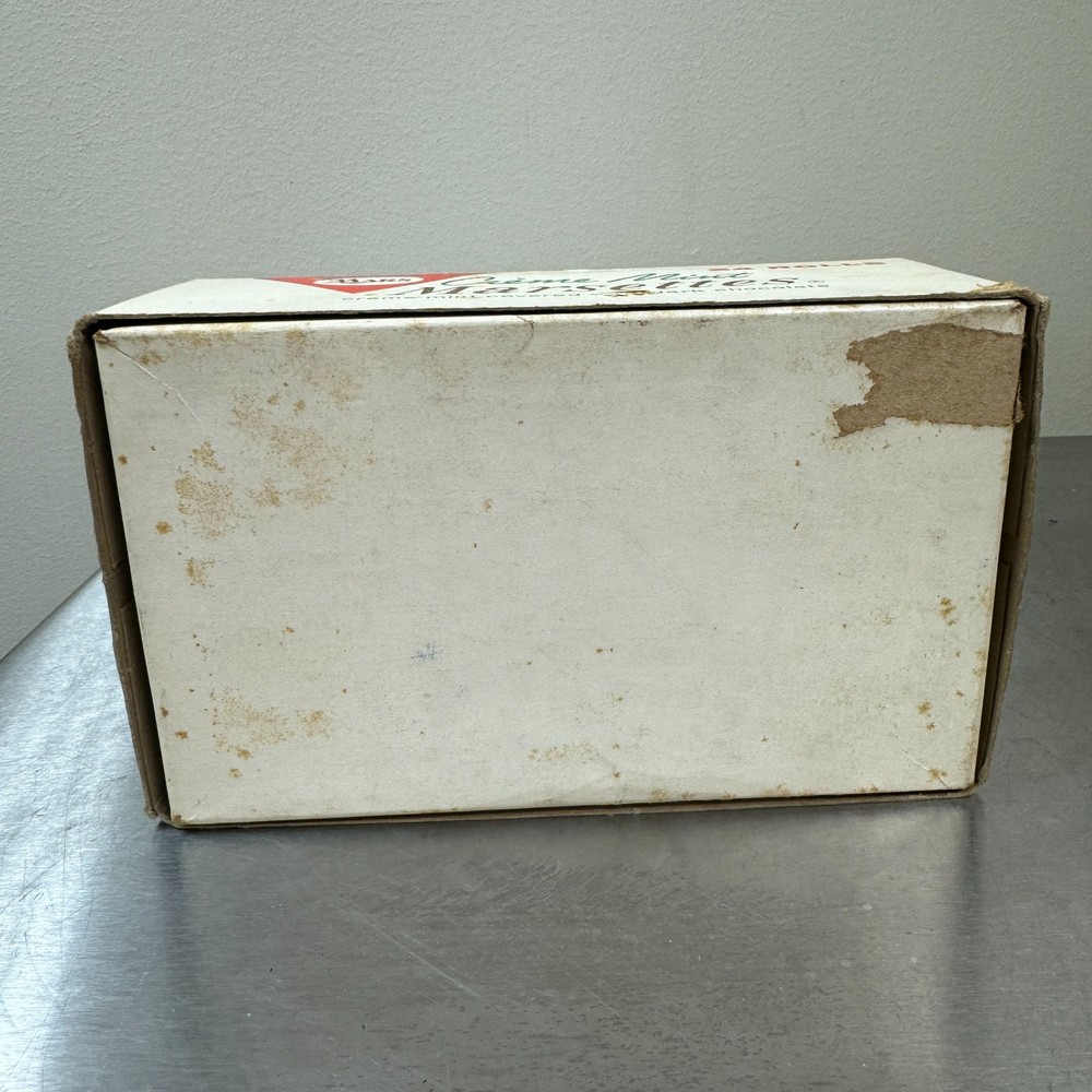 Vintage c.1950s MARS Marsettes Creme Mint Dark Chocolate Candy Box - EMPTY