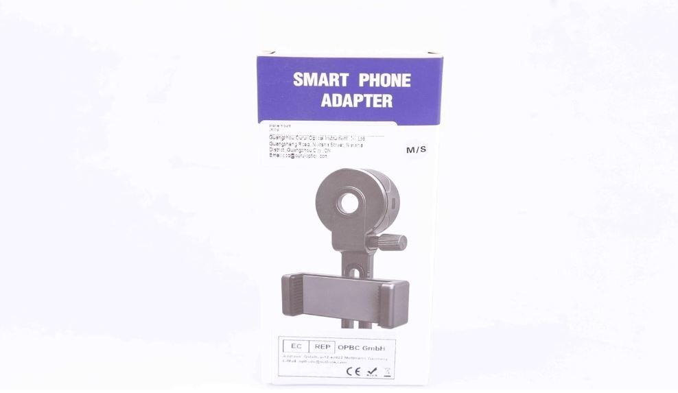 Universal Cell Phone Telescope Mount Adapter Fits Monocular, Binocular, Microsco