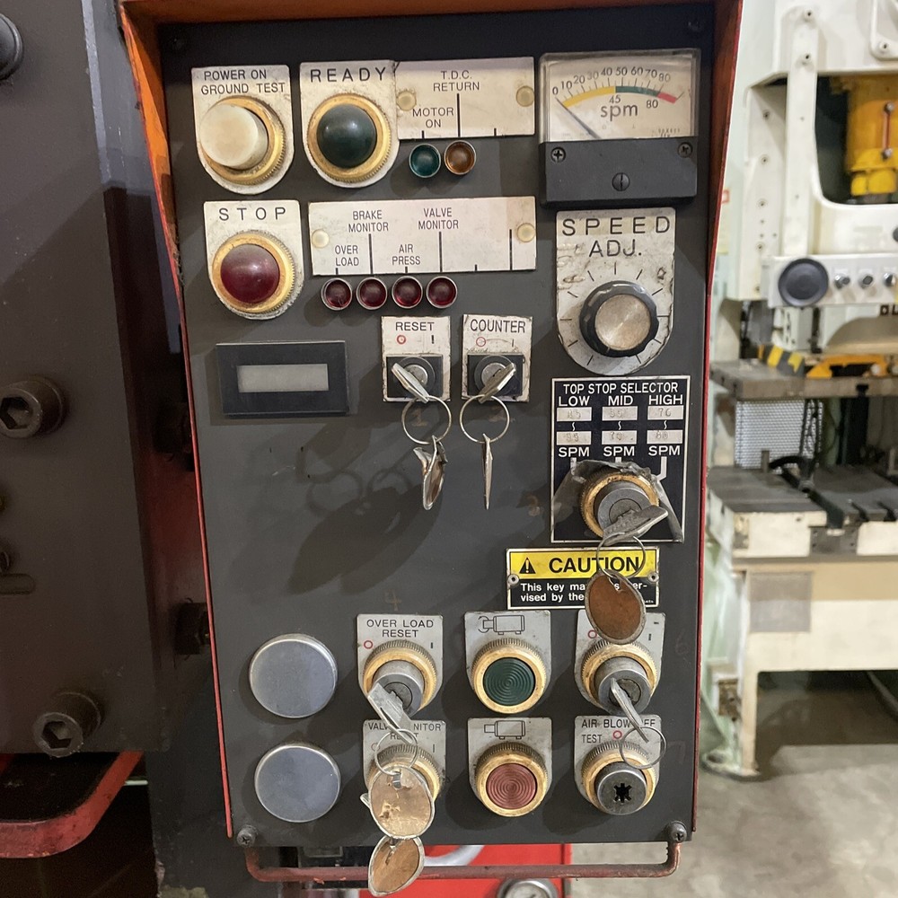 60 Ton Amada Gap Frame Press Model: TP-60