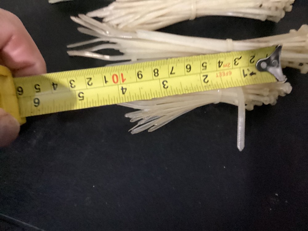 Lot of Assorted Size Plastic Wire Cable Ties
