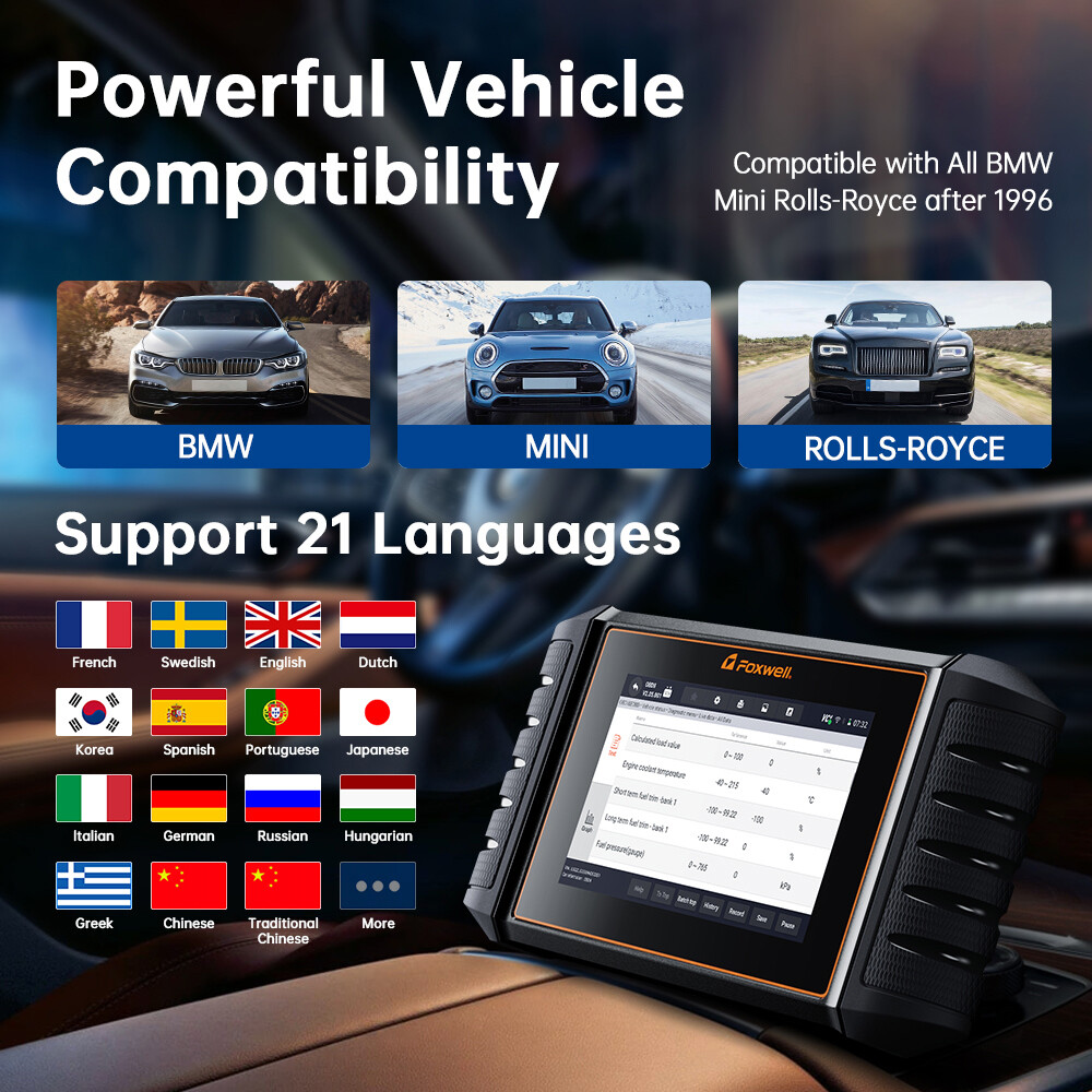 Tablet Scanner OBD2 Bi-directional Code Reader All System Wifi Diagnostic Tool