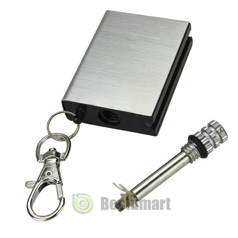 5Pcs Permanent Match Keychain Emergency Lighter Survival Tool Waterproof