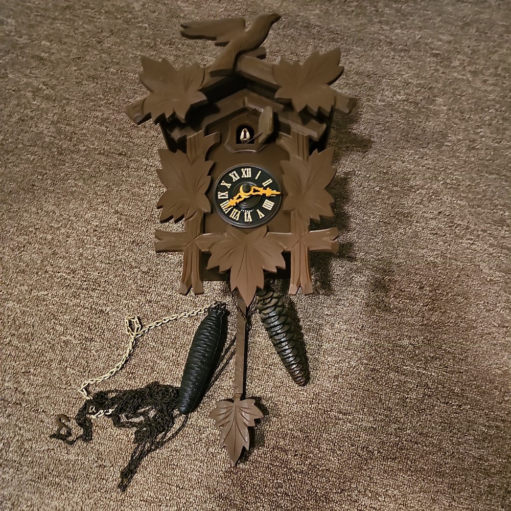 2 Door Musical Black Forest Cuckoo Clock.