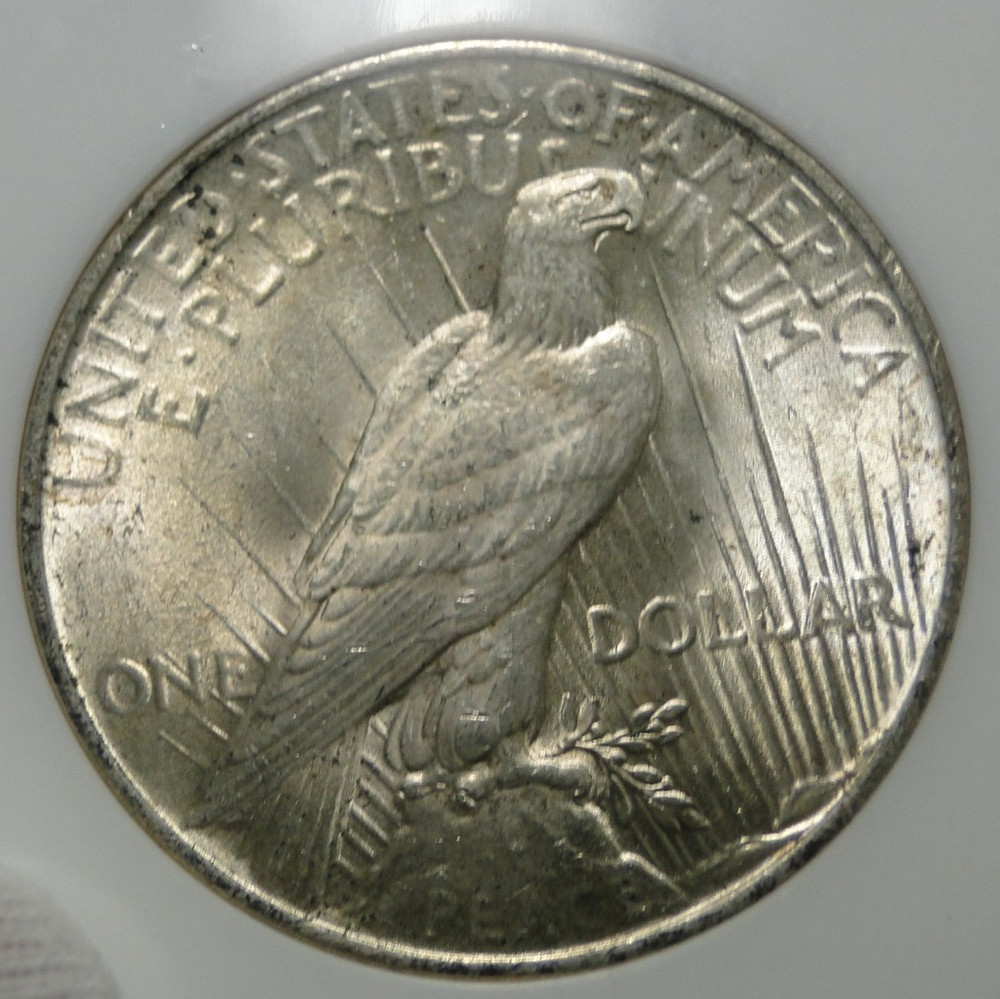 1922 Peace Dollar NGC MS 64 Uncirculated