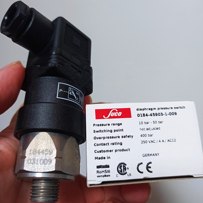 SUCO pressure switch 0184-45903-1-009 pressure sensor